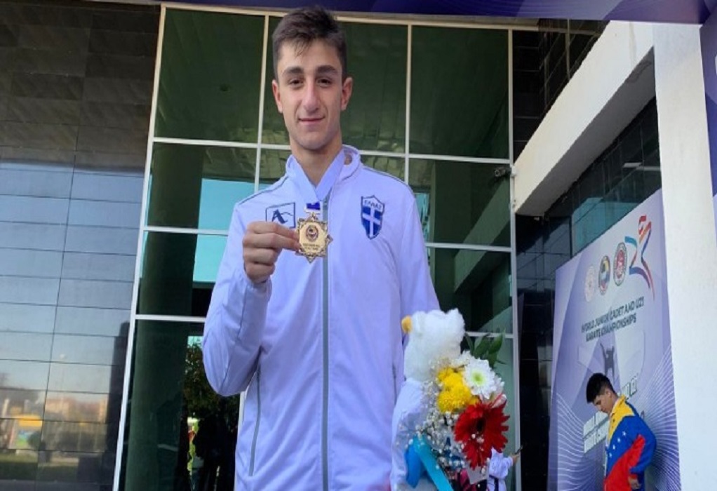 Χρυσό μετάλλιο ο Ψωμάς στο Παγκόσμιο Πρωτάθλημα εφήβων