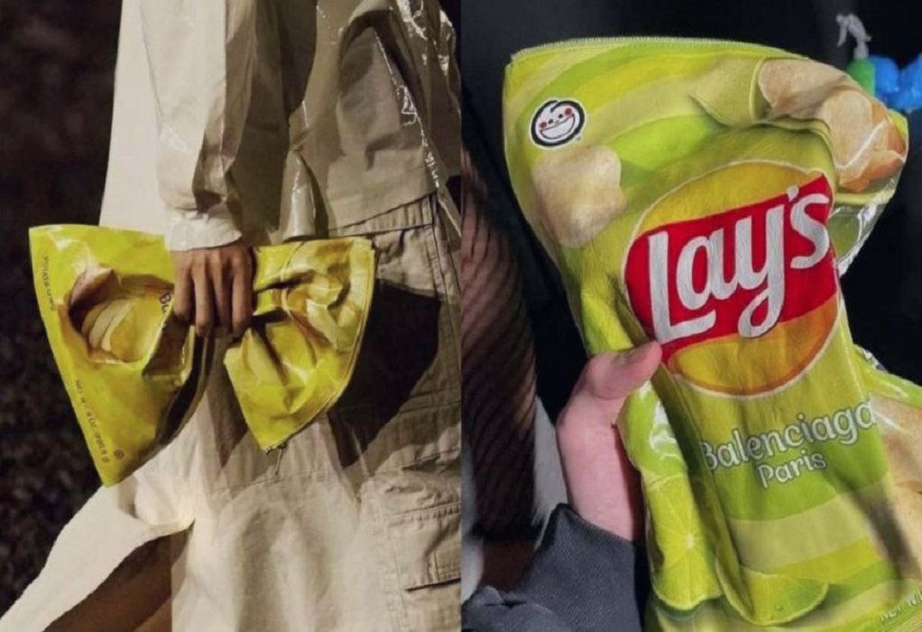 Η νέα τσάντα του οίκου Balenciaga μοιάζει με σακούλα από πατατάκια Lay’s – Πόσο κοστίζει (VIDEO)