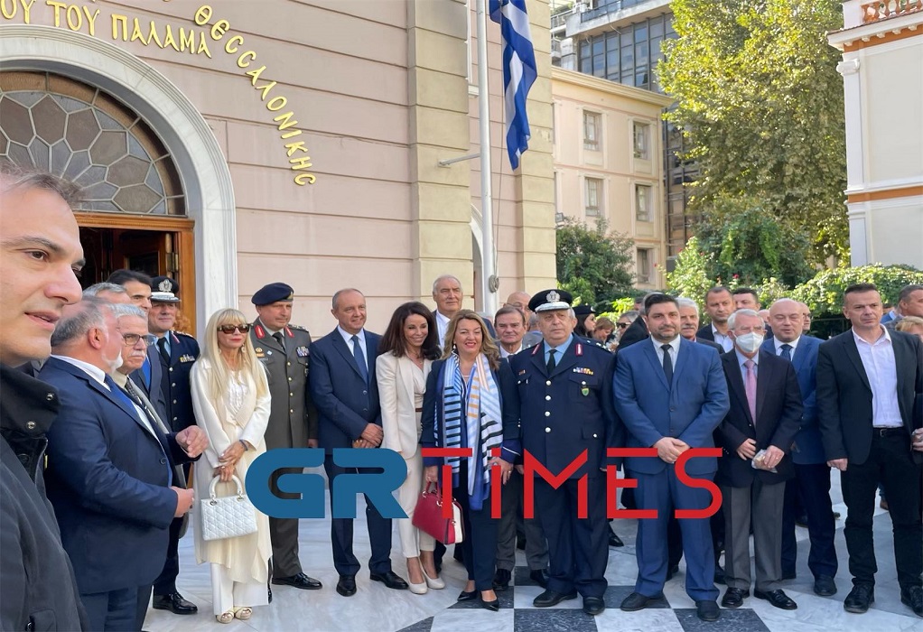 Θεσσαλονίκη: Αστυνομία και πολιτική ηγεσία γιόρτασαν τον προστάτη της ΕΛΑΣ, Άγιο Αρτέμιο (ΦΩΤΟ-VIDEO)