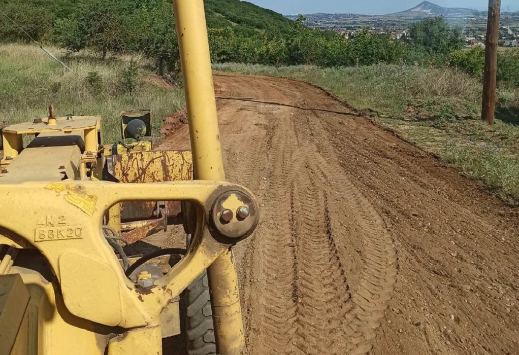 Θεσσαλονίκη: Ολοκληρώθηκαν τα έργα αγροτικής οδοποιίας σε Λαγκαδά, Καλίνδοια και Κορώνεια