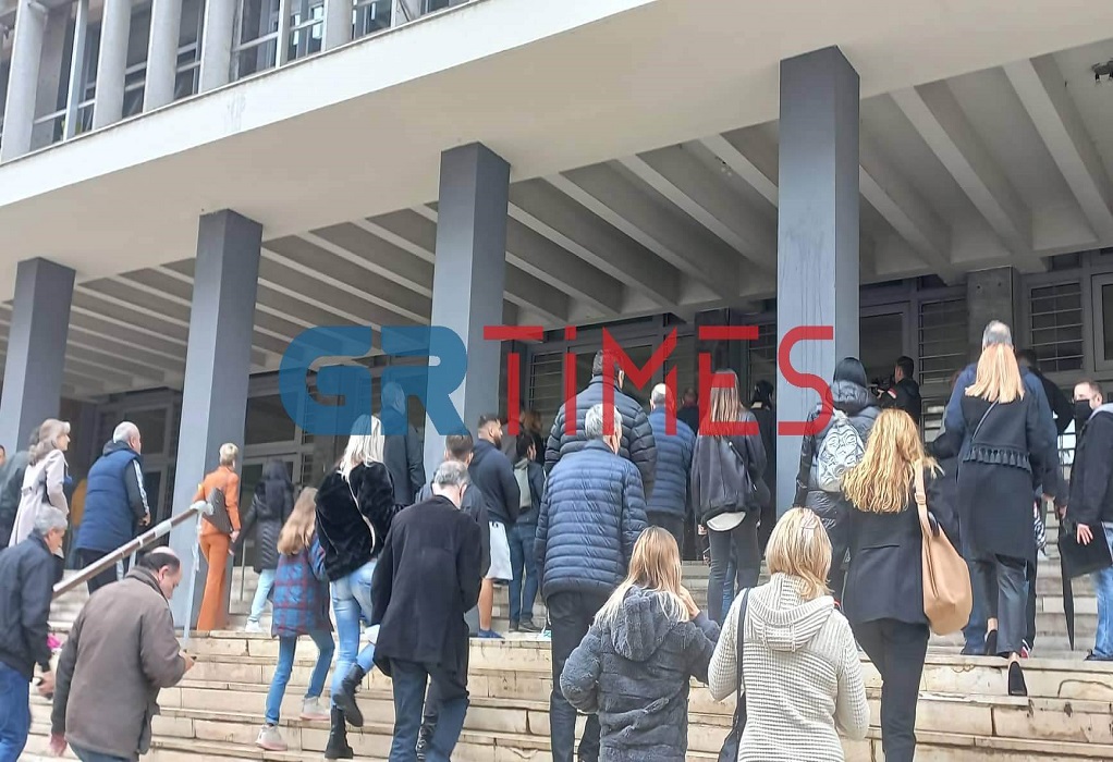 Θεσσαλονίκη: Λήξη συναγερμού στα Δικαστήρια-Φάρσα το τηλεφώνημα για βόμβα (ΦΩΤΟ-VIDEO)