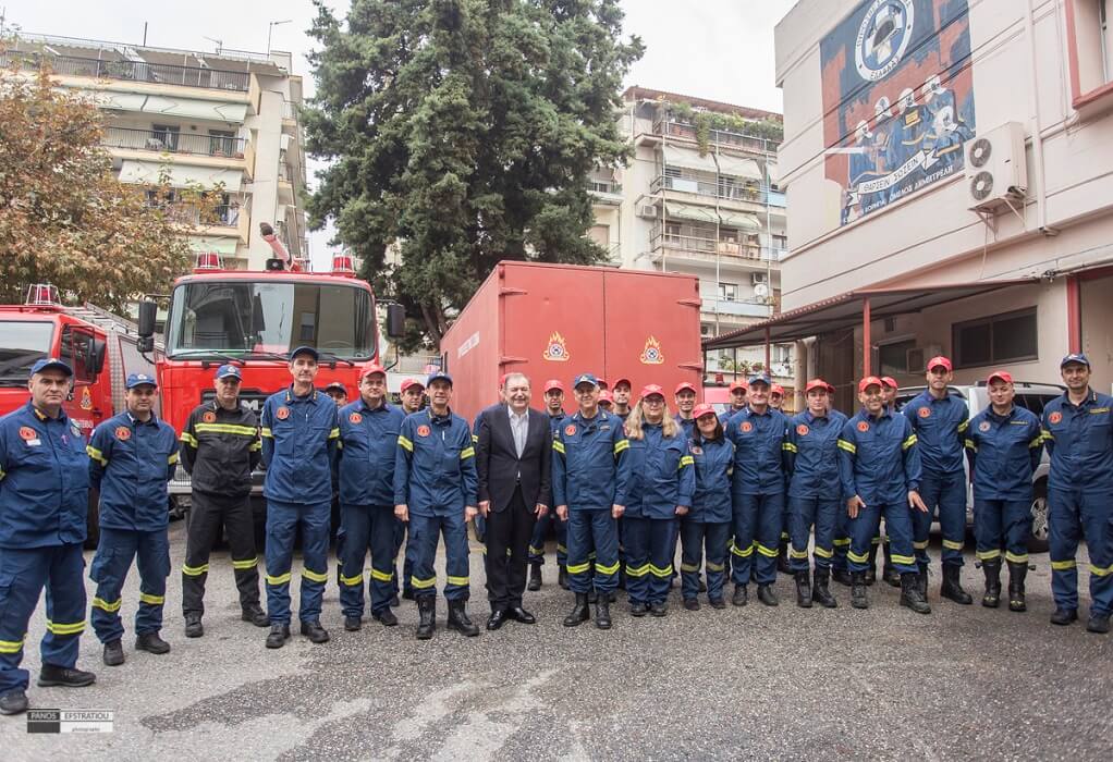 ΠΕΔΚΜ: Στηρίζει το Πυροσβεστικό Σώμα – Δωρεά εξοπλισμού στη Διοίκηση Πυροσβεστικών Υπηρεσιών Θεσσαλονίκης