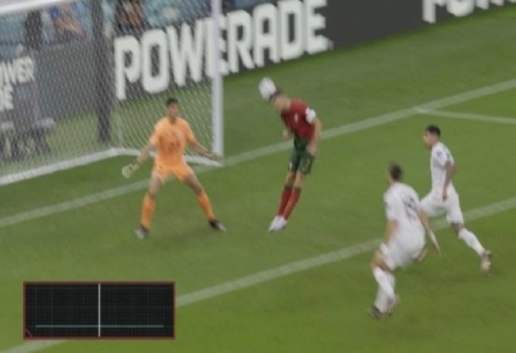 Μουντιάλ: Η FIFA αποφάνθηκε ότι ο Ρονάλντο δεν έκανε επαφή, χάρη σε ειδική τεχνολογία της μπάλας! (VIDEO)