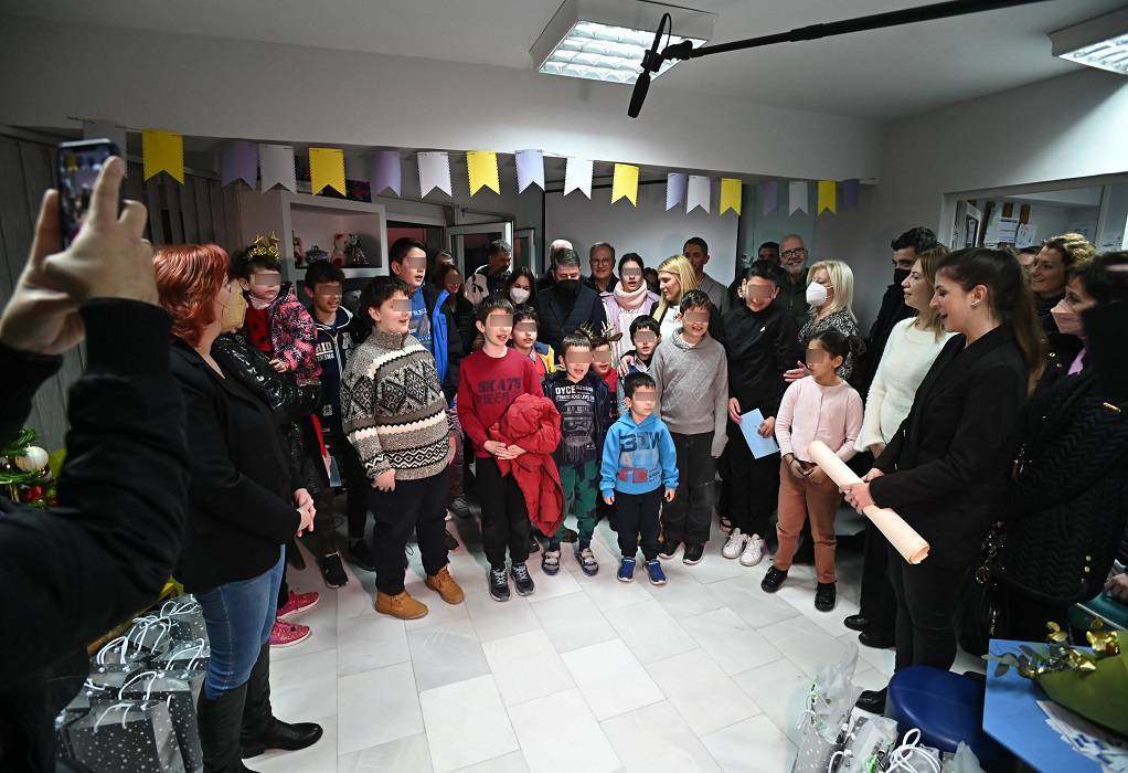 Επίσκεψη του Ν. Ανδρουλάκη στη δομή υποστήριξης παιδιού και οικογένειας «Παιδική Ομπρέλα»