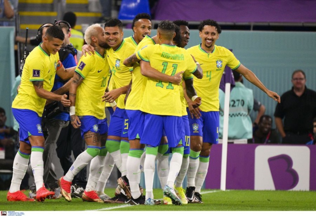 Mουντιάλ 2022: Σαρωτική νίκη της Βραζιλίας επί της Νότιας Κορέας και πρόκριση στην επόμενη φάση 