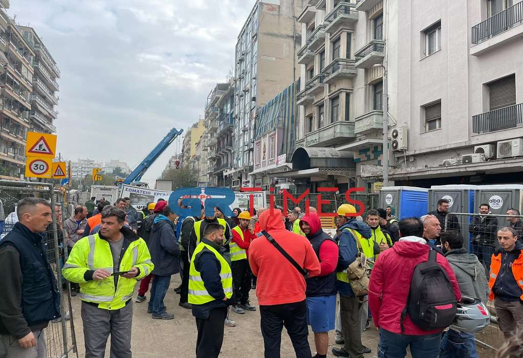 Θεσσαλονίκη: Διαμαρτυρία εργαζομένων στο Μετρό για τις συνθήκες εργασίας (ΦΩΤΟ-VIDEO)