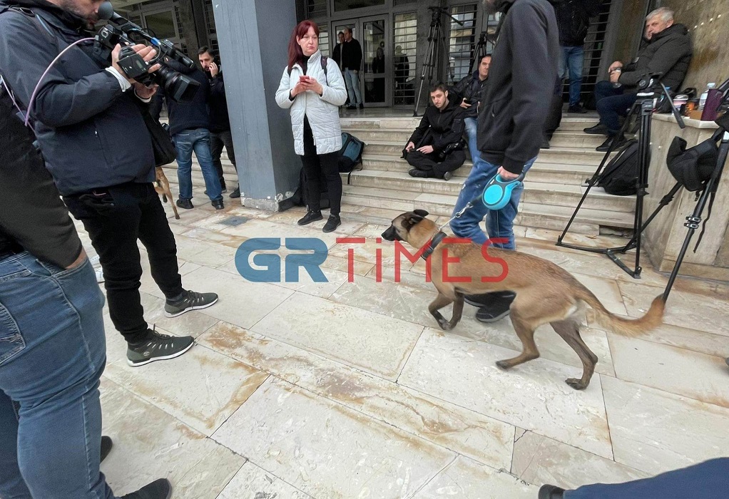 Θεσσαλονίκη: Τρία τηλεφωνήματα για τοποθέτηση βόμβας στα Δικαστήρια (ΦΩΤΟ)