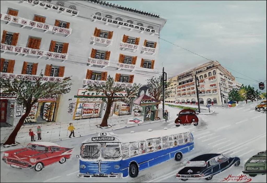Θεσσαλονίκη: Έκθεση ζωγραφικής του καθηγητή Εμμανουήλ Χριστοφορίδη στη Φ.Α.Α.Θ.
