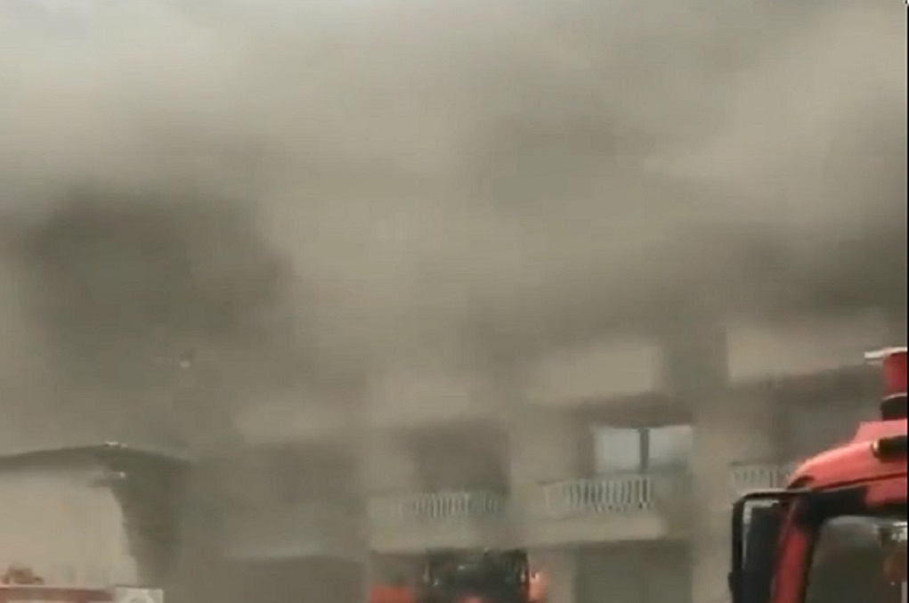 Τουρκία: Φωτιά σε πολυτελές ξενοδοχείο στο Βόσπορο (VIDEO)