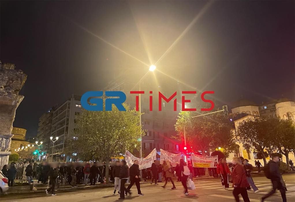 Θεσσαλονίκη: Συγκέντρωση διαμαρτυρίας αντιεξουσιαστών για τον πυροβολισμό 16χρονου (ΦΩΤΟ-VIDEO)