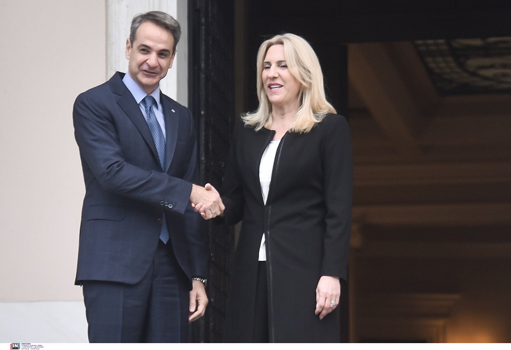 Μητσοτάκης: Επανέλαβε την υποστήριξη της Ελλάδας στην ευρωπαϊκή προοπτική των Δυτ. Βαλκανίων