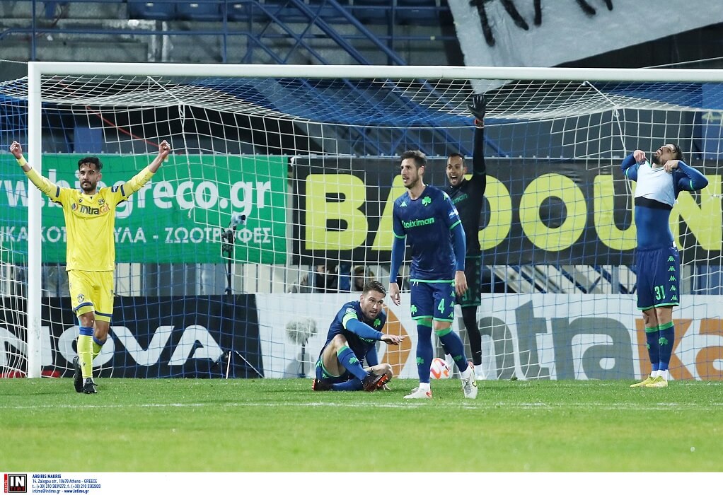 Super League 1: Κορυφή ήταν και… πάει για τον Παναθηναϊκό – Ηττήθηκε με 1-0 από τον Αστέρα