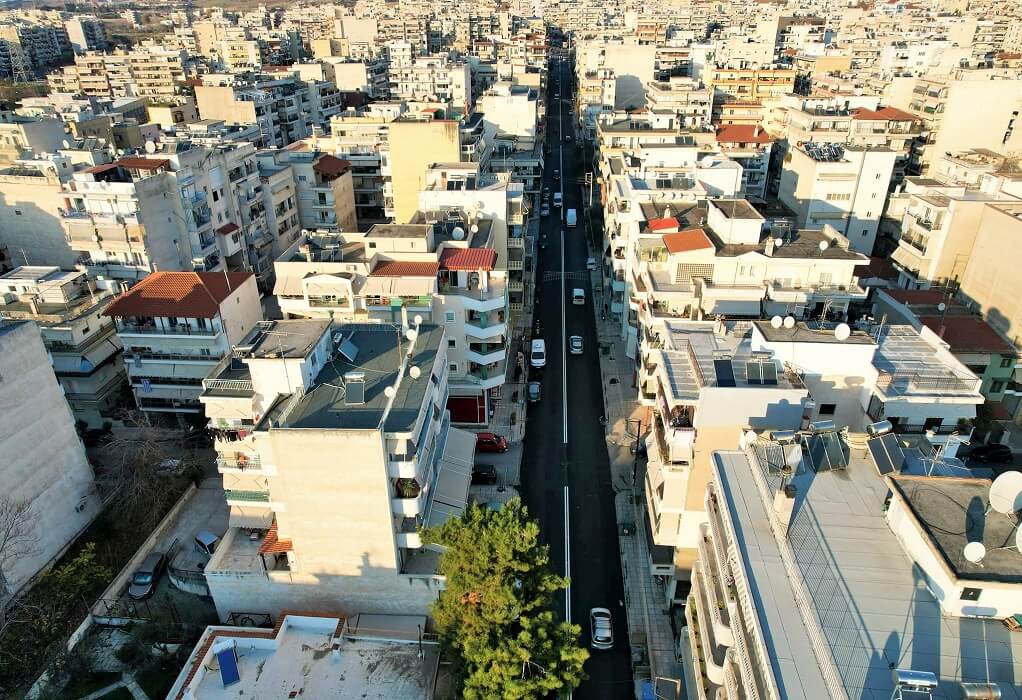 Θεσσαλονίκη: Ολοκληρώθηκε η ασφαλτόστρωση της Μαιάνδρου στον Εύοσμο (ΦΩΤΟ)