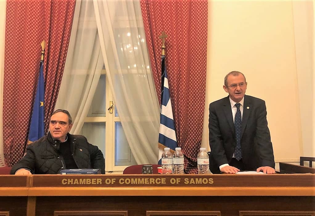 ΚΕΕΕ: Στη Σάμο συνεδρίασε η Επιτροπή Παραοικονομίας και Παρεμπορίου υπό την προεδρία του Ηλία Χατζηχριστοδούλου