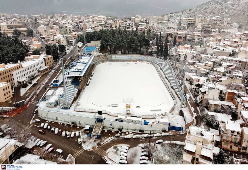 Κύπελλο Ελλάδας: Αναβλήθηκε το Λαμία-ΠΑΟΚ λόγω πυκνής χιονόπτωσης