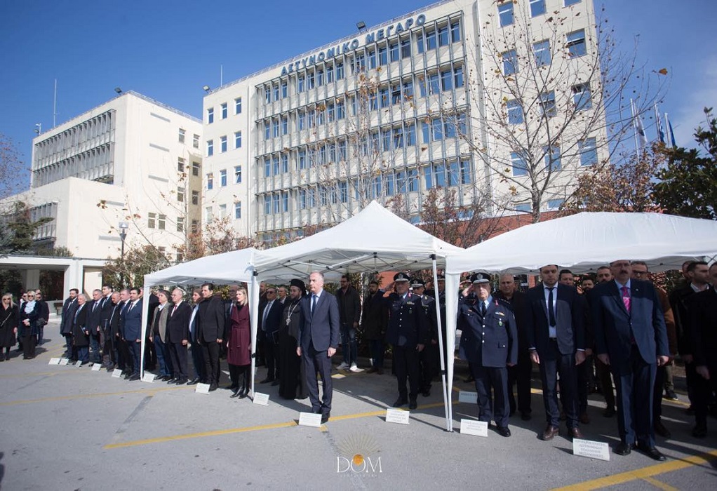 Επιμνημόσυνη δέηση υπέρ πεσόντων Αστυνομικών στη Θεσσαλονίκη (ΦΩΤΟ)