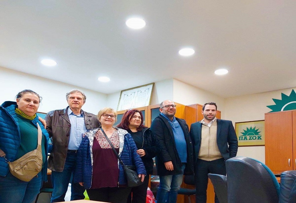 ΠΑΣΟΚ-ΚΙΝΑΛ: Συνάντηση με αντιπροσωπεία των δημοτικών υπαλλήλων ΟΤΑ Θεσσαλονίκης