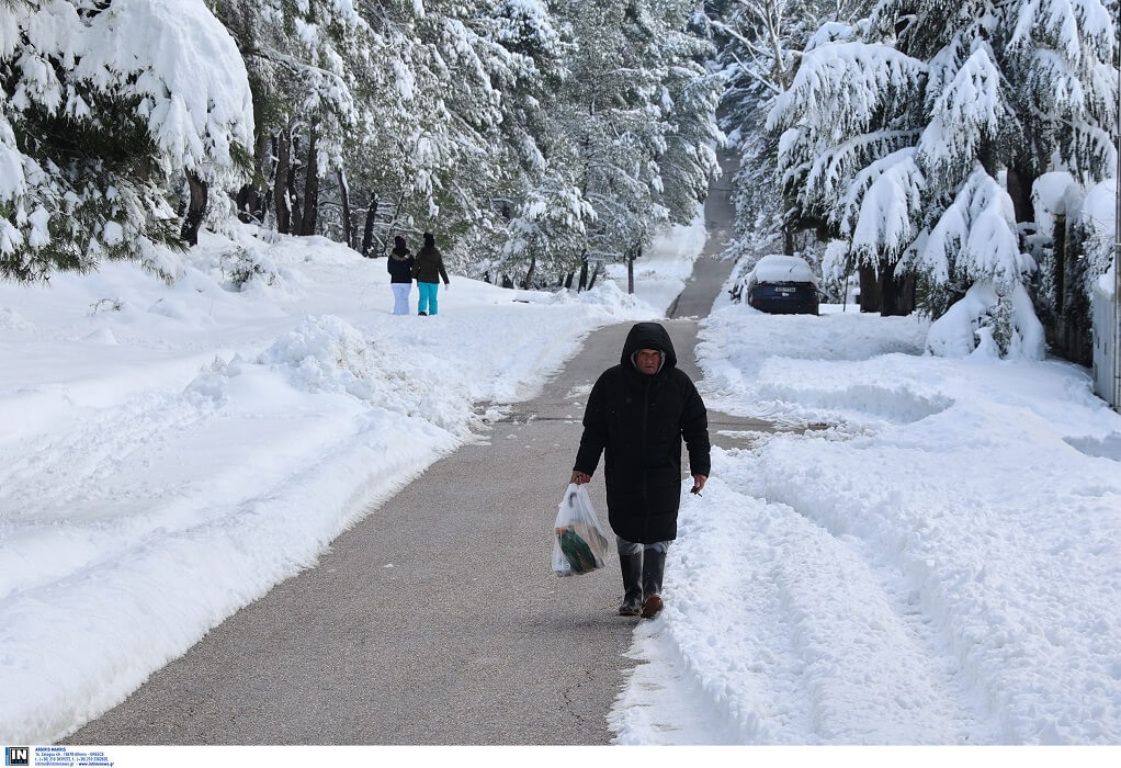 Πολιτική Προστασία: Συνεχίζονται οι χιονοπτώσεις σήμερα και αύριο-Οδηγίες προς τους πολίτες