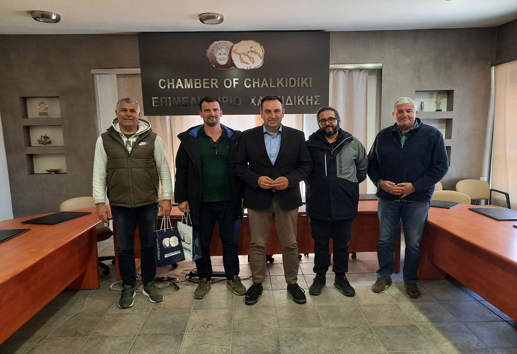 Επιμελητήριο Χαλκιδικής: Ο Γ. Κουφίδης συναντήθηκε με τον Σύλλογο Ψακουδίων
