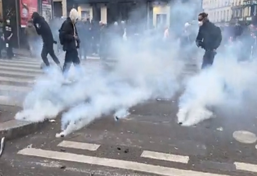 Γαλλία: Βίαιες συγκρούσεις με τραυματίες μεταξύ αστυνομικών και διαδηλωτών