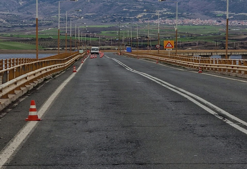 Γέφυρα Σερβίων: Απαγόρευση κυκλοφορίας, λόγω δοκιμαστικών φορτώσεων σε όλους τους προβόλους