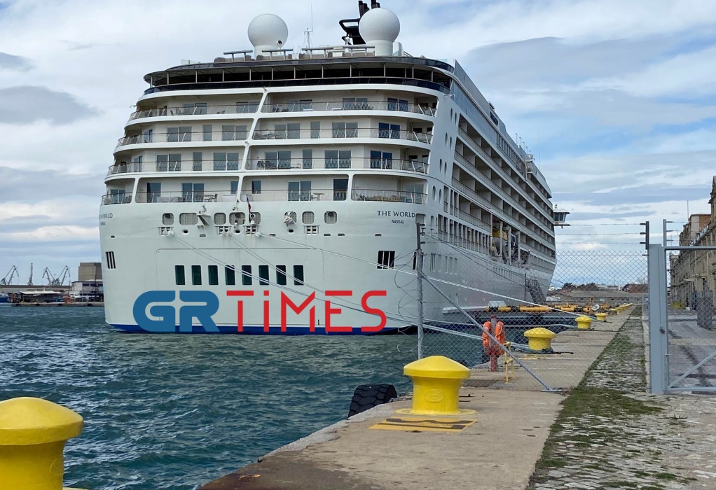 Θεσσαλονίκη – The World: Το μεγαλύτερο ιδιωτικό σκάφος κατοικιών! – Έντονο ενδιαφέρον για την κρουαζιέρα (ΦΩΤΟ – VIDEO)