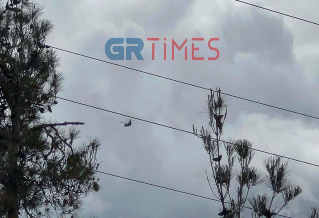 «Σμήνος» από στρατιωτικά Σινούκ στον ουρανό της Θεσσαλονίκης-Ο λόγος της πτήσης (ΦΩΤΟ-VIDEO)