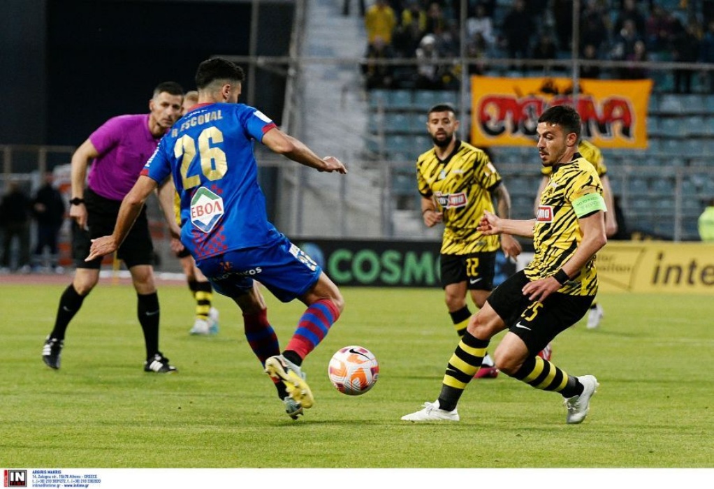 Play Off – Superleague 1: «Πέρασε» νικηφόρα από τον Βόλο η ΑΕΚ 
