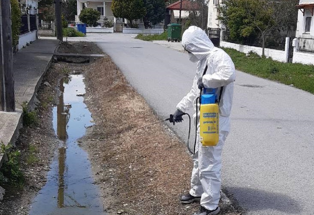 Πρόγραμμα καταπολέμησης κουνουπιών σε όλες τις κοινότητες του Δήμου Δέλτα