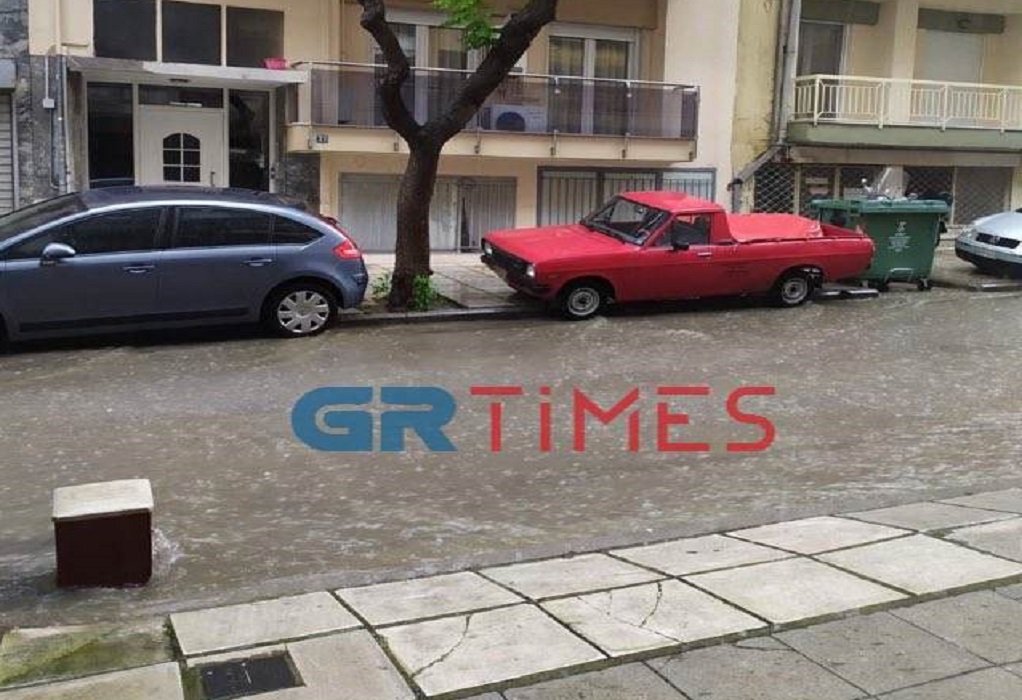 Κατακλυσμός στη Θεσσαλονίκη – «Άνοιξαν» οι ουρανοί (ΦΩΤΟ-VIDEO) 