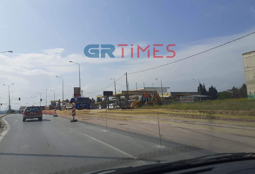 Μποτιλιάρισμα σε τμήμα της Λ. Γεωργικής Σχολής λόγω εργασιών (ΦΩΤΟ-ΧΑΡΤΗΣ)