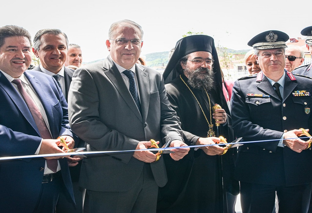 Καστοριά: Ο Θεοδωρικάκος εγκαινίασε το νέο αστυνομικό μέγαρο-«Ένα στολίδι για την πόλη» (ΦΩΤΟ)
