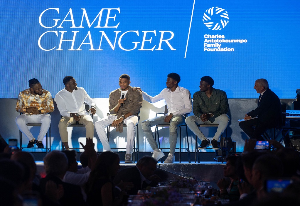 Το Charles Antetokounmpo Family Foundation (CAFF) παρουσίασε το όραμά του στην εκδήλωση “Game Changer”