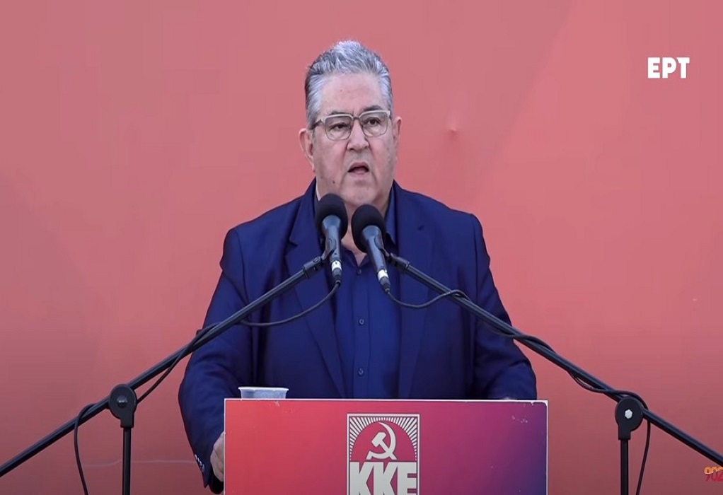 Κουτσούμπας από Θεσσαλονίκη: Ψήφος στο ΚΚΕ θα πει συνέπεια, σταθερότητα για το λαό μας (VIDEO)