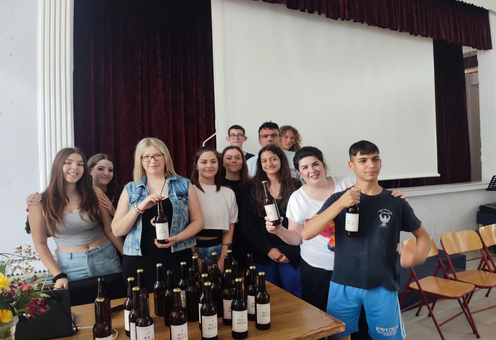 SA Ψ (Σαψί), η ξεχωριστή μπύρα των μαθητών του Γυμνασίου Διαπολιτισμικής Εκπαίδευσης Σαπών