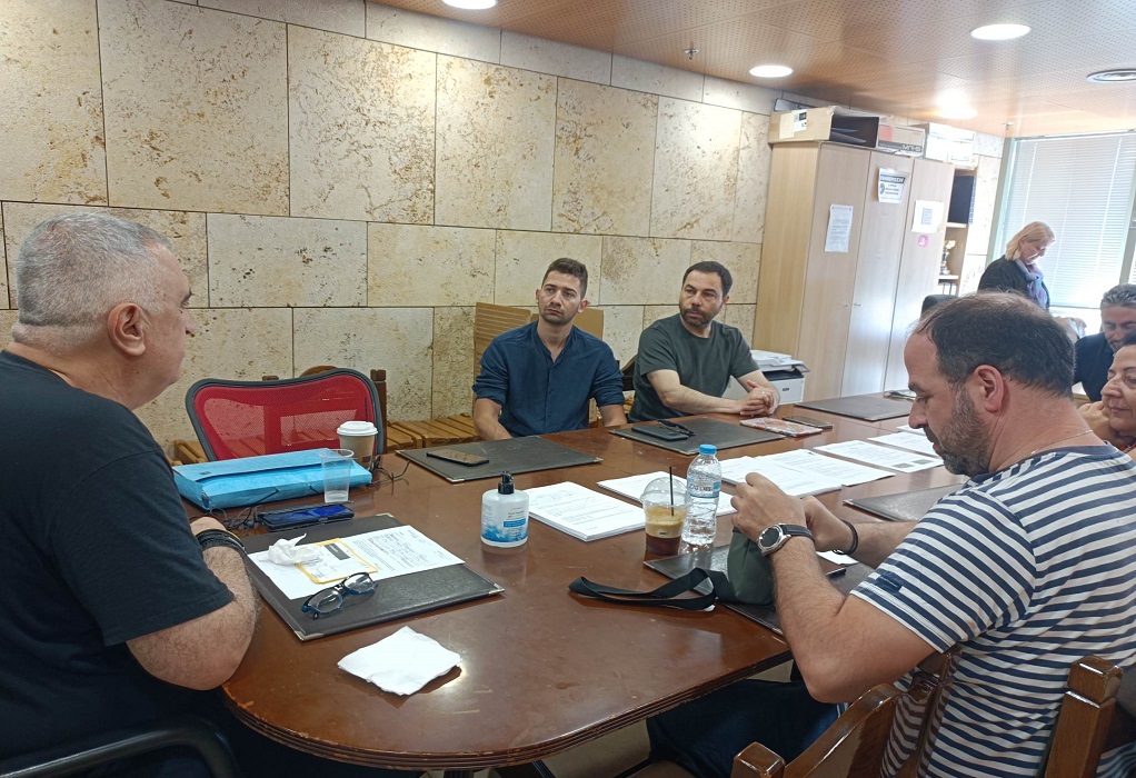 Συνάντηση Σακισλόγλου με το ΔΣ των εργαζομένων του Δ. Θεσσαλονίκης