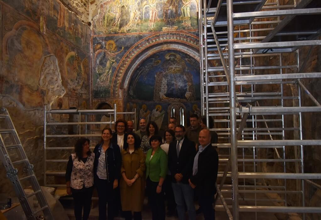 Β. Μακεδονία: Συντήρηση τοιχογραφιών βυζαντινού ναού, με τη στήριξη του ελληνικού υπουργείου Πολιτισμού & Αθλητισμού
