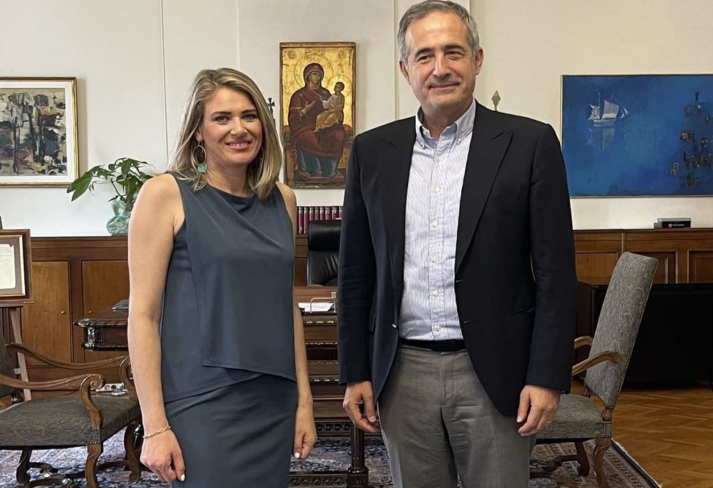 Τον υφυπουργό Μακεδονίας – Θράκης συνάντησε η Άννα Ευθυμίου