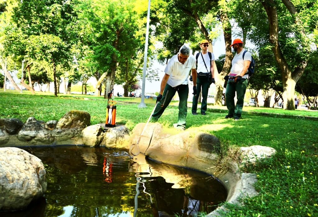 Δ. Θεσσαλονίκης: Δράση για την καταπολέμηση των κουνουπιών στο πάρκο Ξαρχάκου