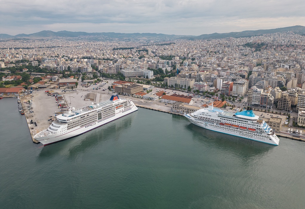 Θεσσαλονίκη: «Απόβαση» Γάλλων τουριστών με το κρουαζιερόπλοιο Renaissance