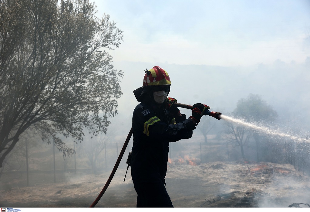 Τρίκαλα: Τραυματίστηκε πυροσβέστης κατά την κατάσβεση φωτιάς – Μεταφέρθηκε με ελικόπτερο