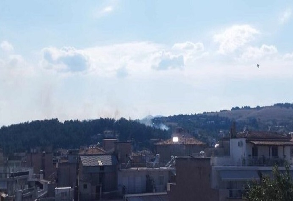 Κοζάνη: Φωτιά στις παρυφές της πόλης (ΦΩΤΟ)