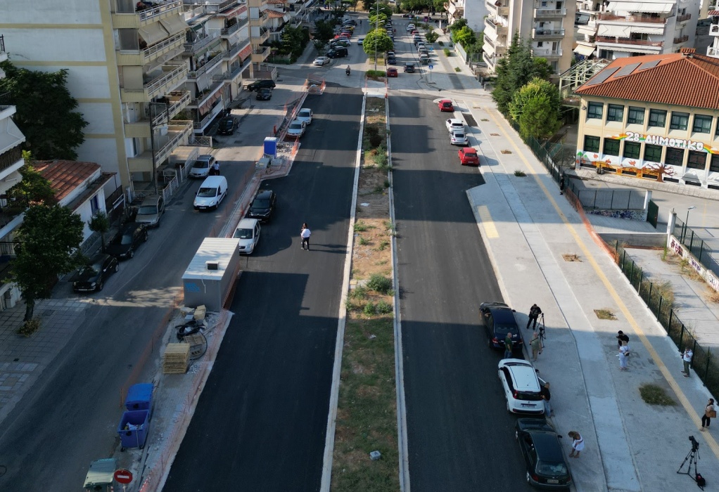 Δήμος Θεσσαλονίκης: Σε κυκλοφορία το διανοιγμένο τμήμα της Αγίου Δημητρίου (ΦΩΤΟ)