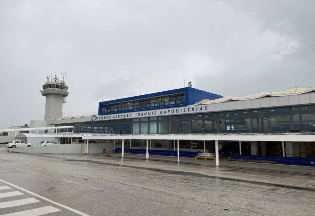 Κέρκυρα: Δεν προσγειώθηκαν πτήσεις στο αεροδρόμιο λόγω κακοκαιρίας