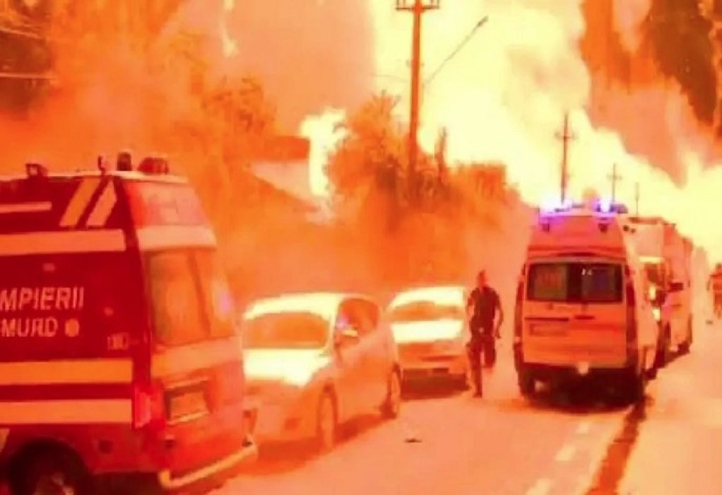 Ρουμανία: Δύο νεκροί και 56 τραυματίες από εκρήξεις σε πρατήριο καυσίμων (VIDEO)
