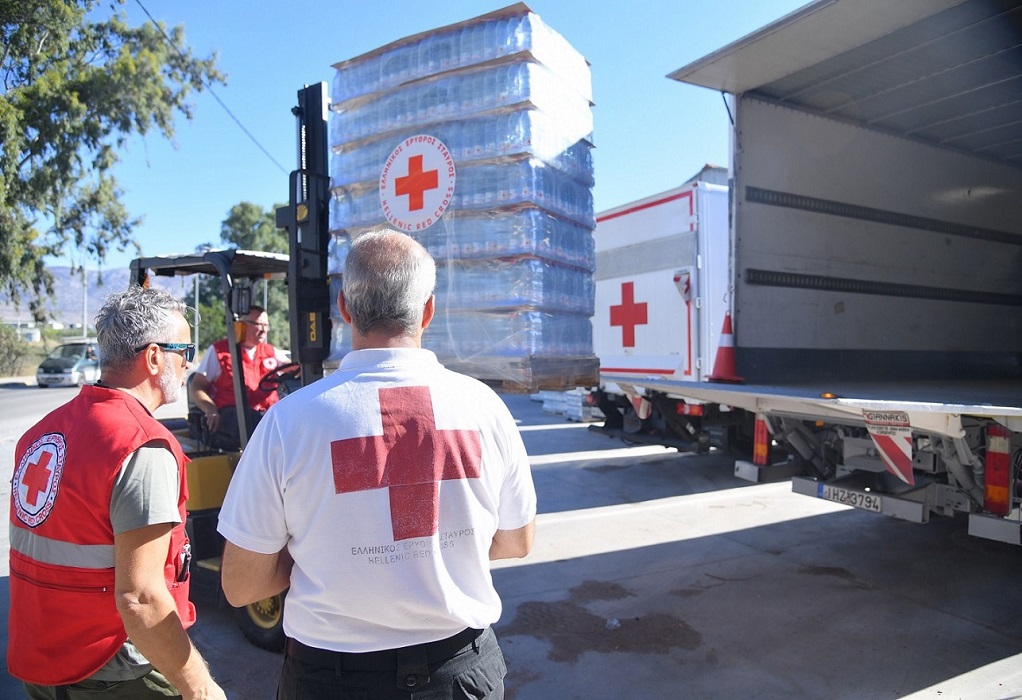 Ο Ελληνικός Ερυθρός Σταυρός ευχαριστεί τον ΟΠΑΠ για την άμεση ανταπόκριση στη στήριξη των πλημμυροπαθών της Θεσσαλίας