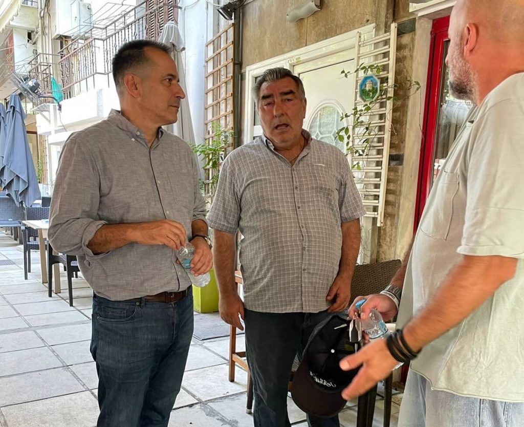 Σε Ξηροκρήνη και Παναγία Φανερωμένη ο Σπύρος Πέγκας – «Η Θεσσαλονίκη χρειάζεται έναν δήμαρχο που θα νοιάζεται και θα φροντίζει για τις ανάγκες των δημοτών κάθε γειτονιάς»