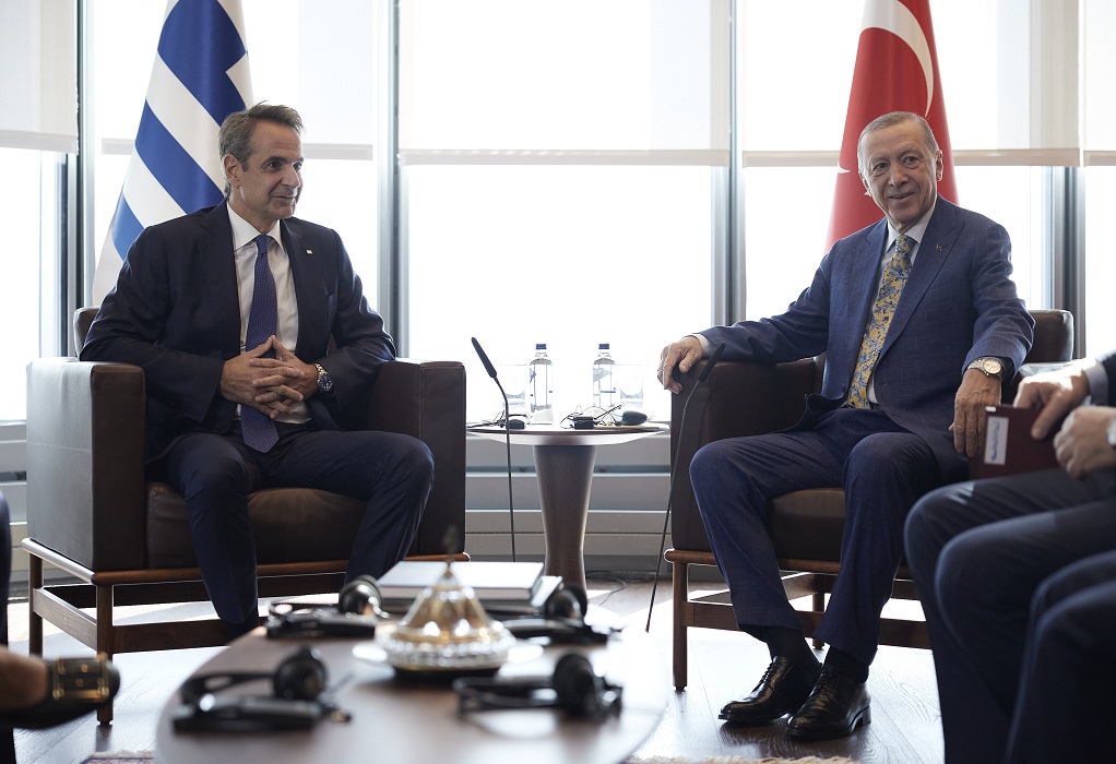 Μητσοτάκης μετά τη συνάντηση με Ερντογάν: Συμφωνήσαμε να εμβαθύνουμε το θετικό κλίμα στις ελληνοτουρκικές σχέσεις