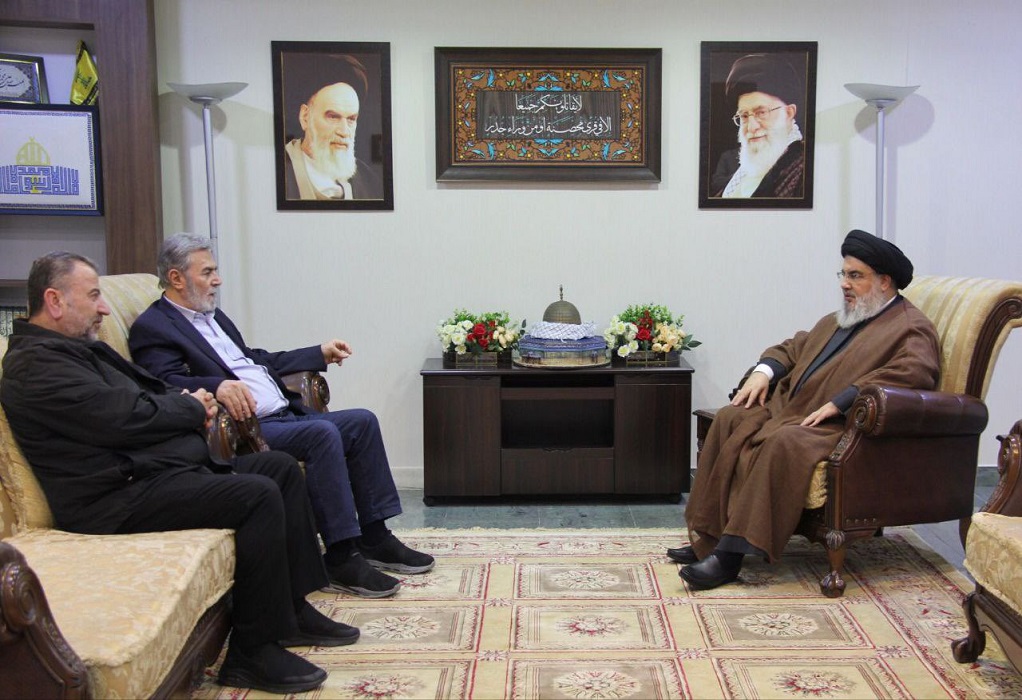 Συνάντηση των ηγετών της Χεζμπολάχ, της Χαμάς και της Ισλαμικής Τζιχάντ – Τι συζήτησαν (VIDEO)