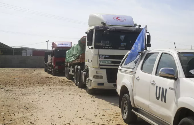 Βυτιοφόρο με καύσιμα μπήκε στη Λωρίδα της Γάζας για πρώτη φορά από τις 7 Οκτωβρίου